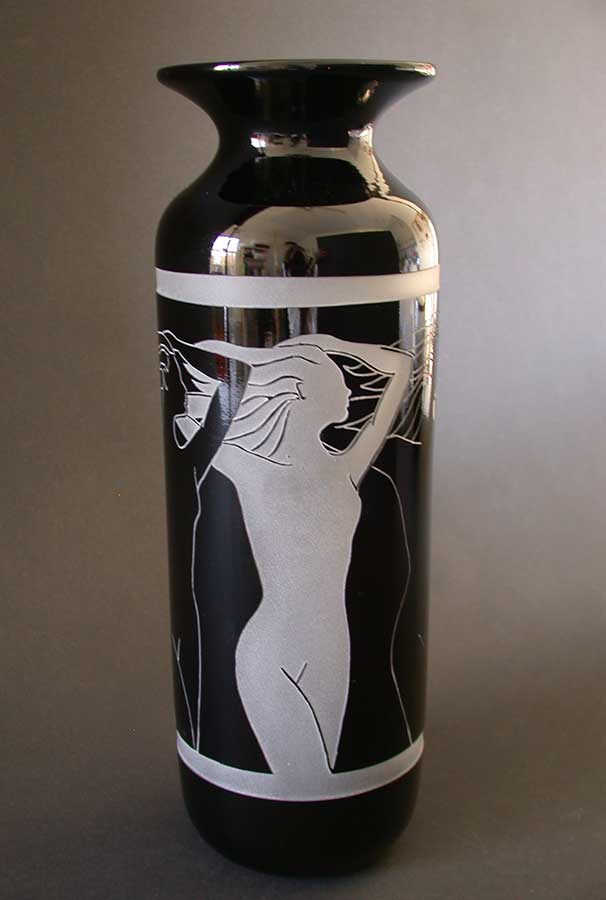 Correia Art Glass: Nudes Vase | Rendezvous Gallery