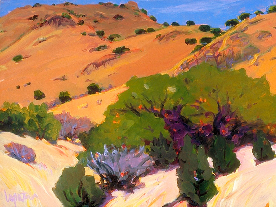 Carol Lopatin: Limpia Canyon Emory Oaks | Rendezvous Gallery