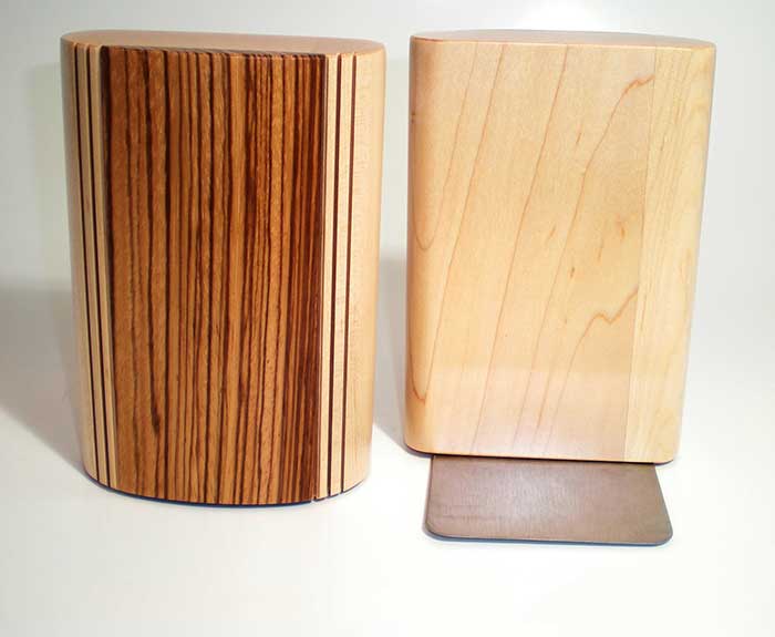 Wooden Bookends by Mikutowski Woodworking | Rendezvous Gallery