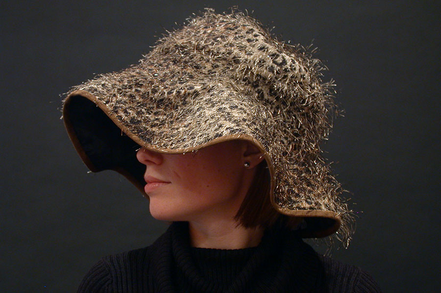 Tatiana Rakhmanina: Eyelash Leopard Hat | Rendezvous Gallery