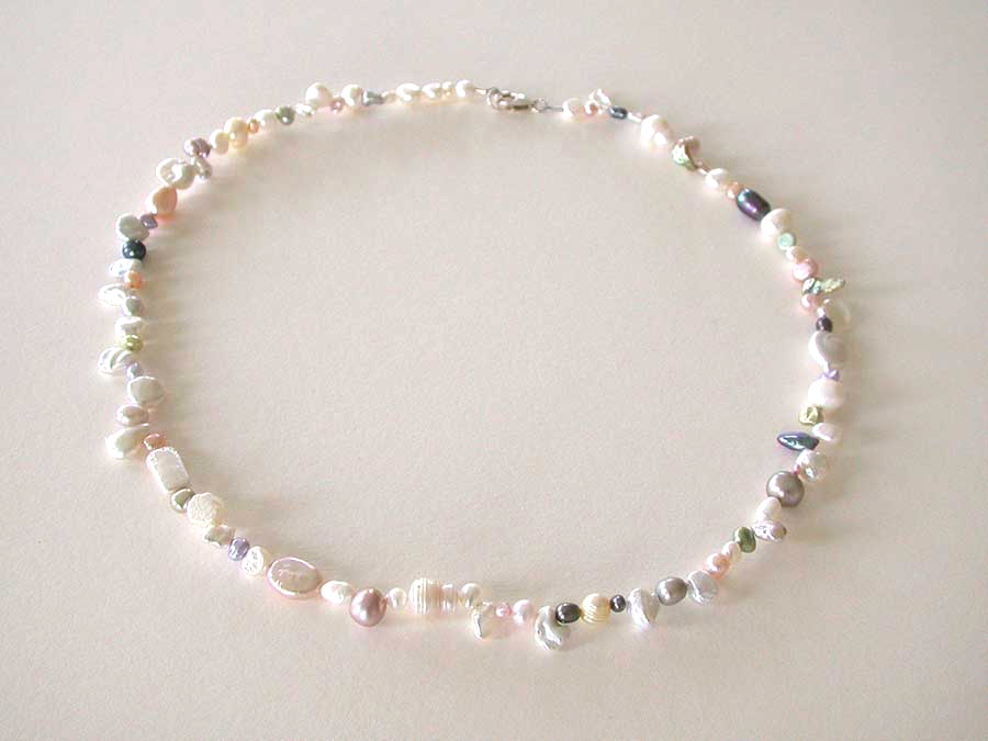 Nance Trueworthy: Confetti Pearl Delight Necklace | Rendezvous Gallery