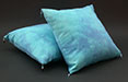 Karen Burton: Hand-Painted Silk Pillow