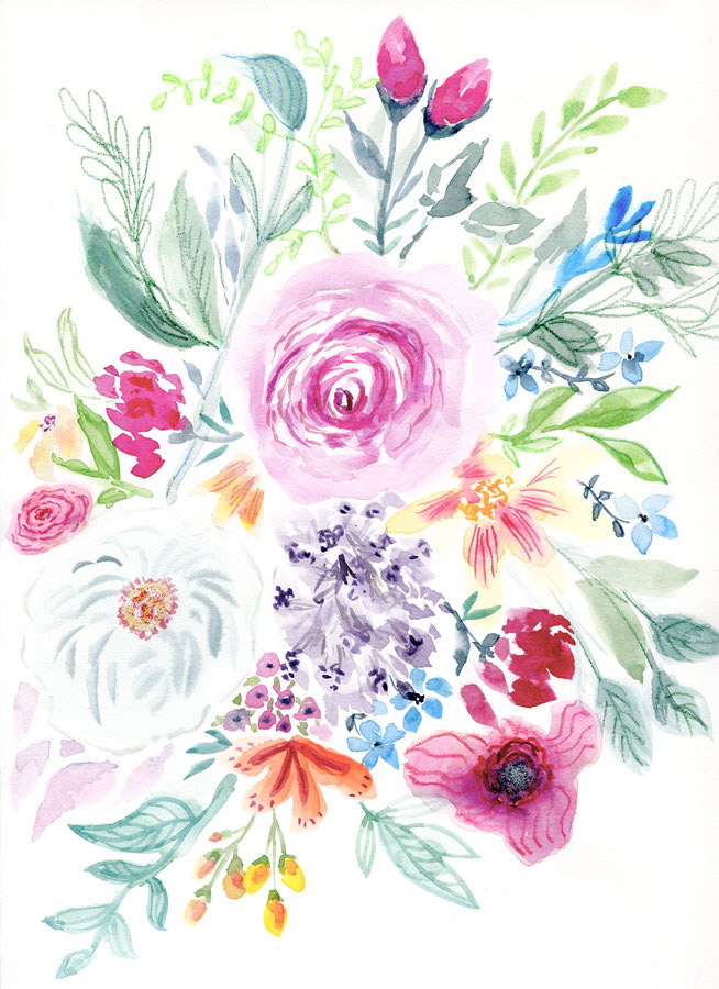 Karen Burton: Lively Bouquet | Rendezvous Gallery