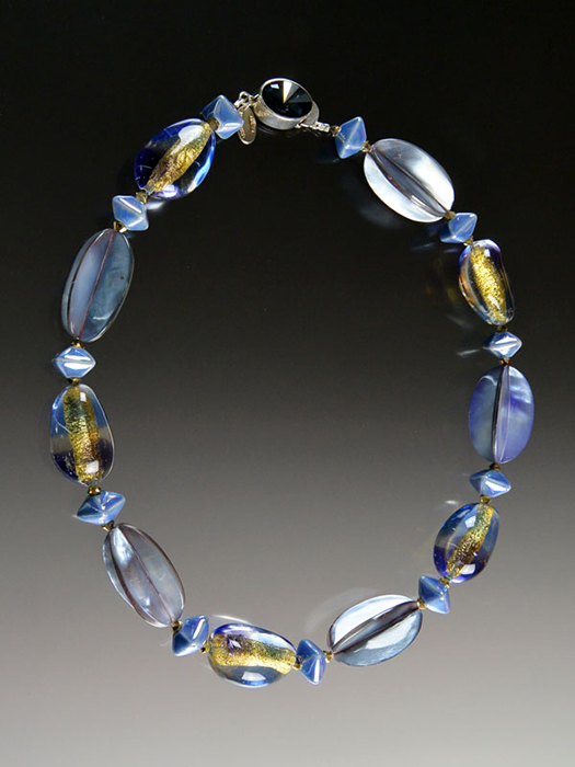 Bess Heitner: Venetian Glass Necklace | Rendezvous Gallery