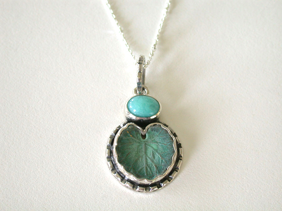 Amy Kahn Russell Online Trunk Show: Amazonite & Bronze Necklace | Rendezvous Gallery