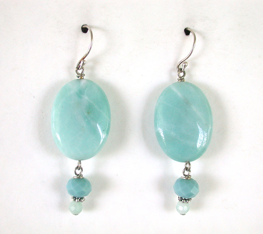Amy Kahn Russell Online Trunk Show: Amazonite Earrings | Rendezvous Gallery