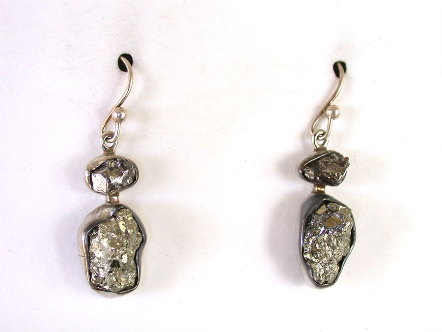 Amy Kahn Russell Online Trunk Show: Pyrite Earrings | Rendezvous Gallery