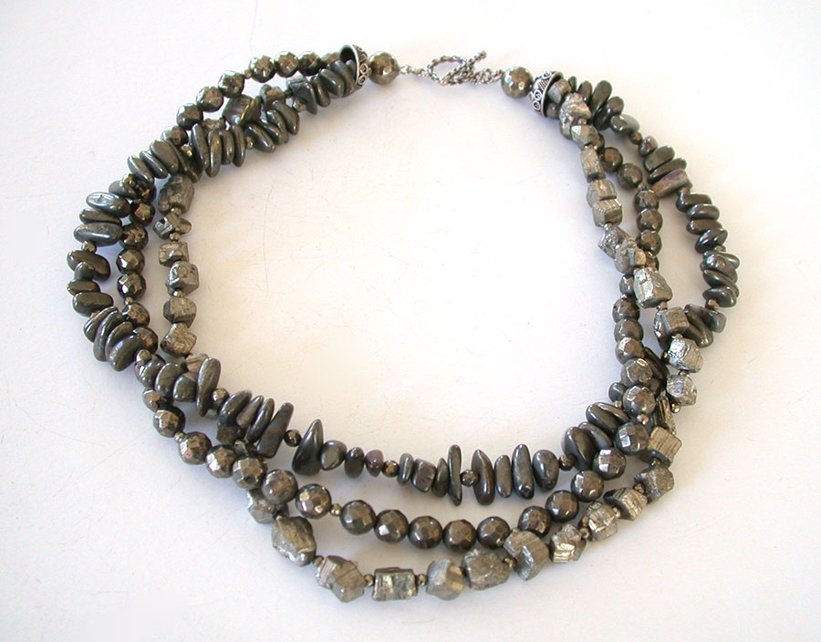 Amy Kahn Russell Online Trunk Show: Pyrite Necklace | Rendezvous Gallery