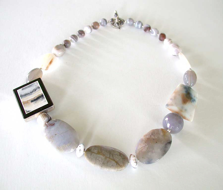 Amy Kahn Russell Online Trunk Show: Agate Necklace | Rendezvous Gallery