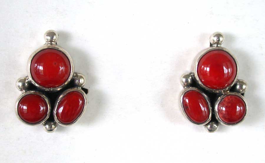 Amy Kahn Russell Online Trunk Show: Coral Post Earrings | Rendezvous Gallery