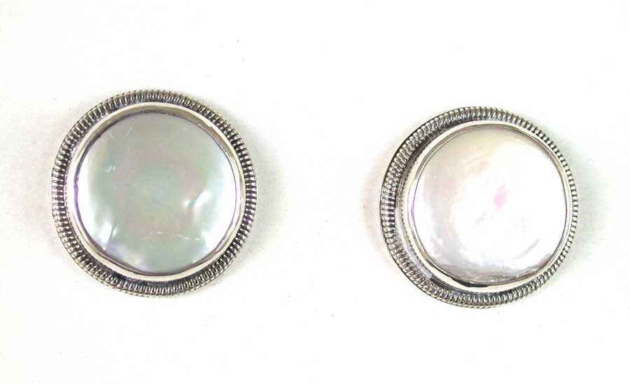 Amy Kahn Russell Online Trunk Show: Freshwater Pearl Post Earrings | Rendezvous Gallery