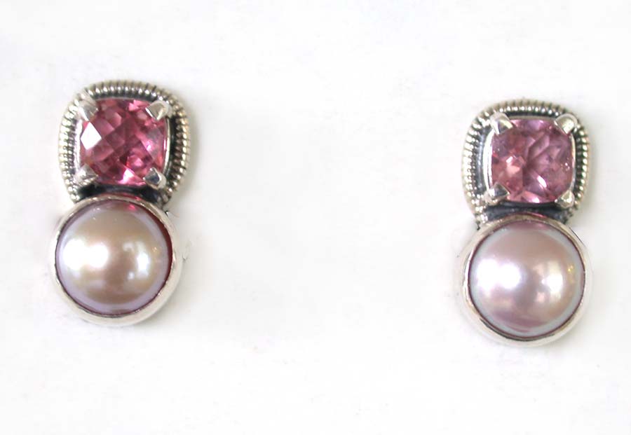 Amy Kahn Russell Online Trunk Show: Quartz and Freshwater Pearl Clip Earrings | Rendezvous Gallery