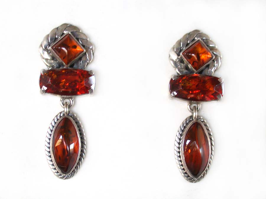 Amy Kahn Russell Online Trunk Show: Amber Post Earrings | Rendezvous Gallery