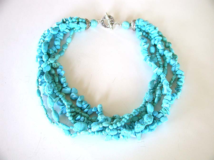 Amy Kahn Russell Online Trunk Show: Turquoise Necklace | Rendezvous Gallery