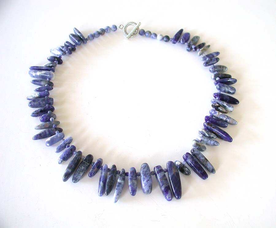 Amy Kahn Russell Online Trunk Show: Sodalite  Necklace | Rendezvous Gallery