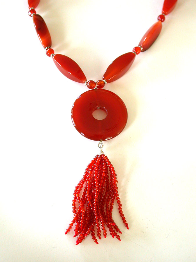 Amy Kahn Russell Online Trunk Show: Carnelian Necklace | Rendezvous Gallery