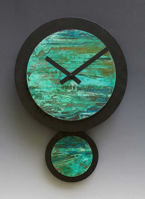 Leonie Lacouette: Raeia Pendulum Wall Clock | Rendezvous Gallery