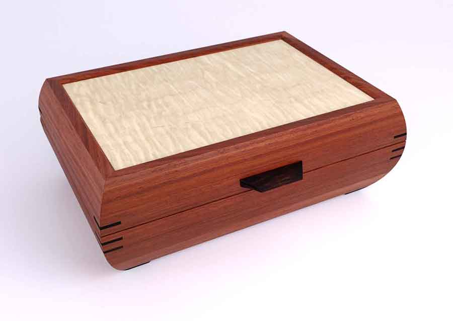 Mikutowski Woodworking: Elegance Jewelry Box | Rendezvous Gallery