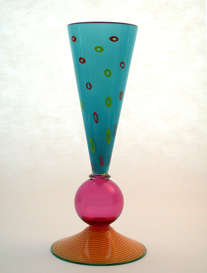 Pinkwater Glass: Bubble Vase | Rendezvous Gallery